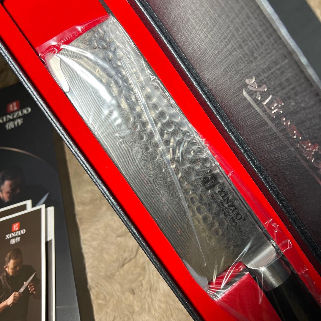 XINZUO Nakiriナイフダマスカススチール6.8インチ - メルカリ