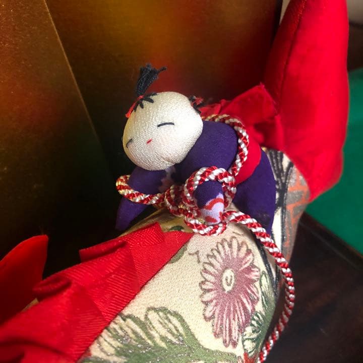 鯉のぼりペア　赤黒こいのぼり　こどもの日　端午の節句　古布幟