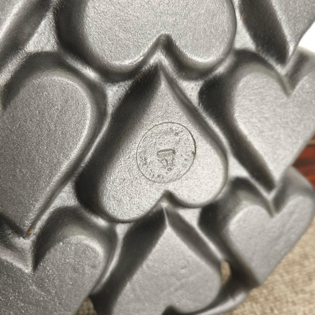 鋳鉄　ハート　マフィン型　菓子作り　製菓