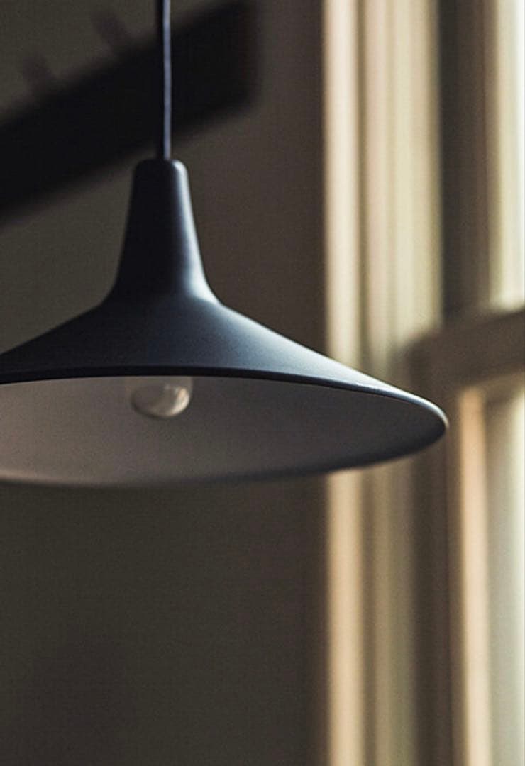 flame ペンダントライト flare black