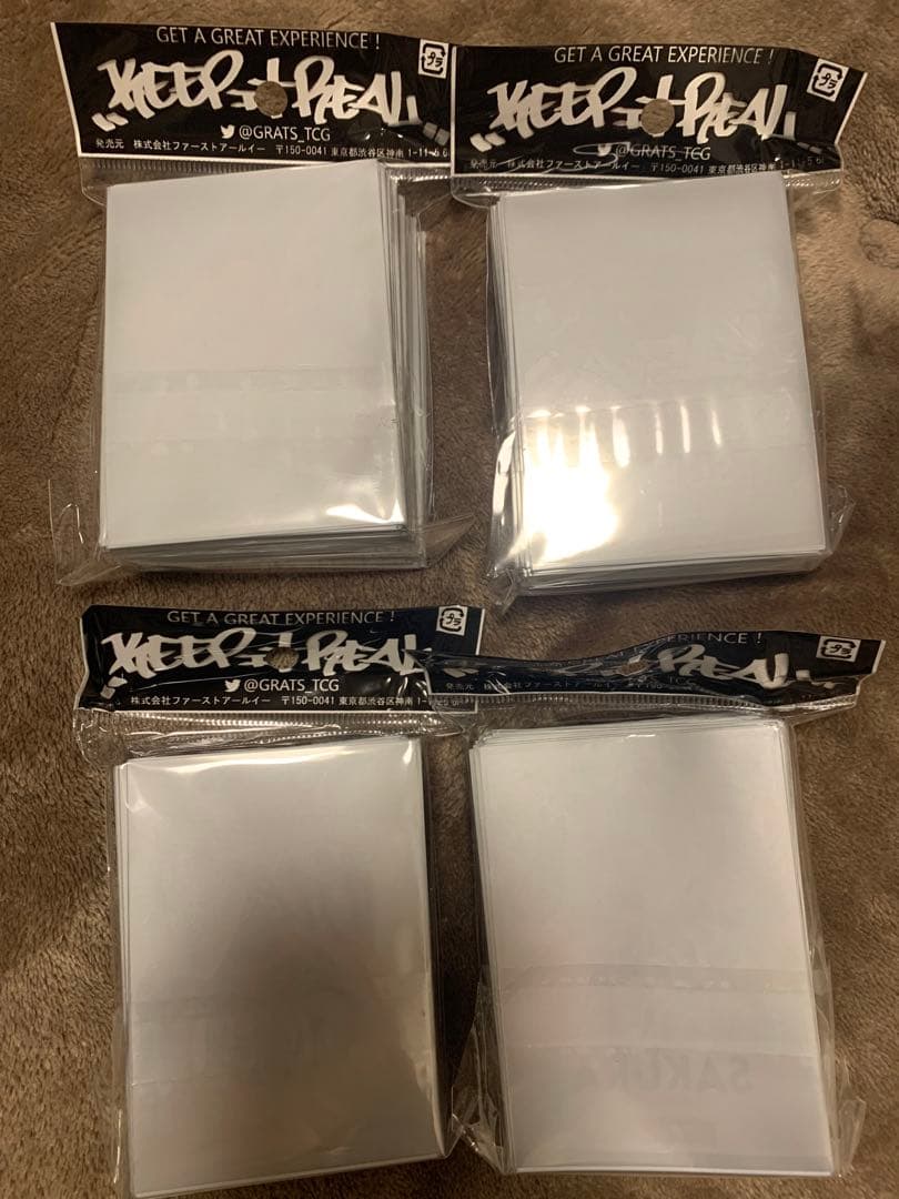 GRATS！グラッツ スリーブ さいとうなおき 4個セット