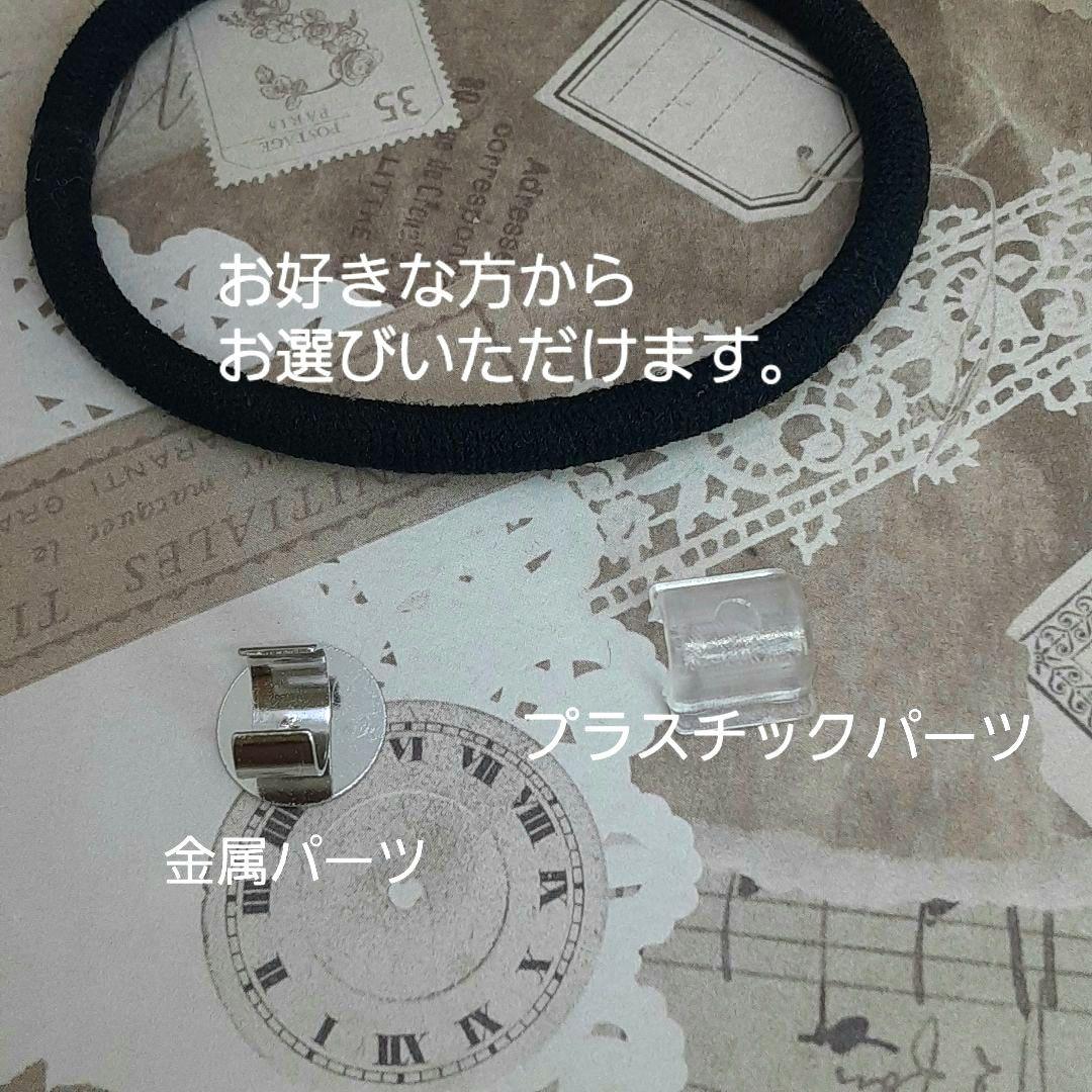 ＃235 アクアブルー✴ハート✴ちょうちょ✴レジンヘアゴムキーホルダーブローチ