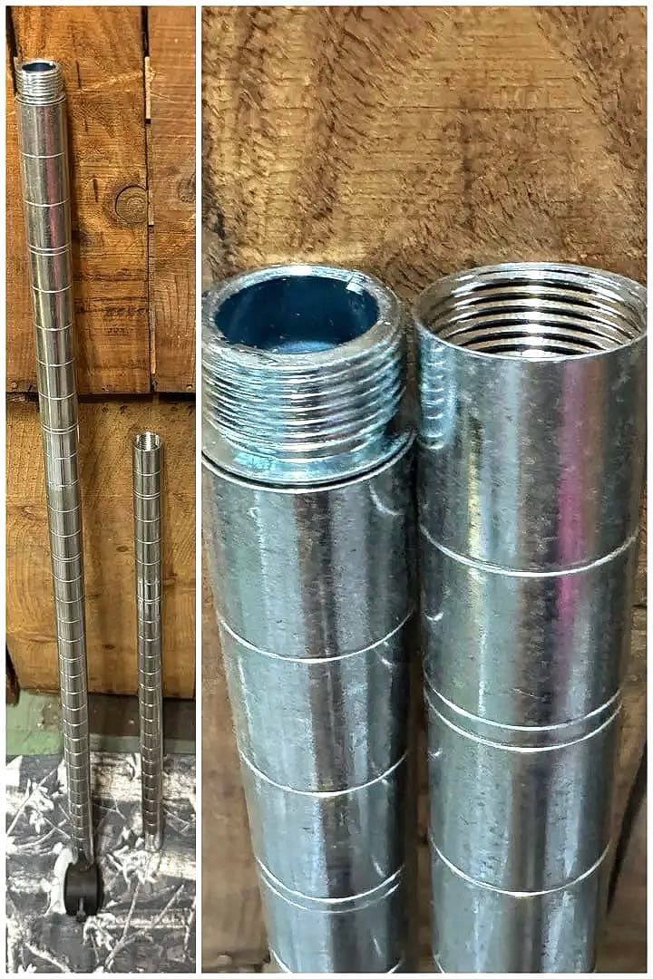 最終お値引き！2セット売り　大容量メタルラック　シェルフ　スチールラック