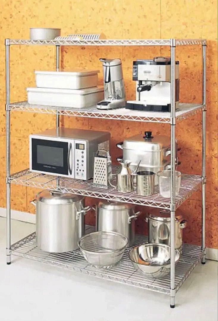 最終お値引き！2セット売り　大容量メタルラック　シェルフ　スチールラック