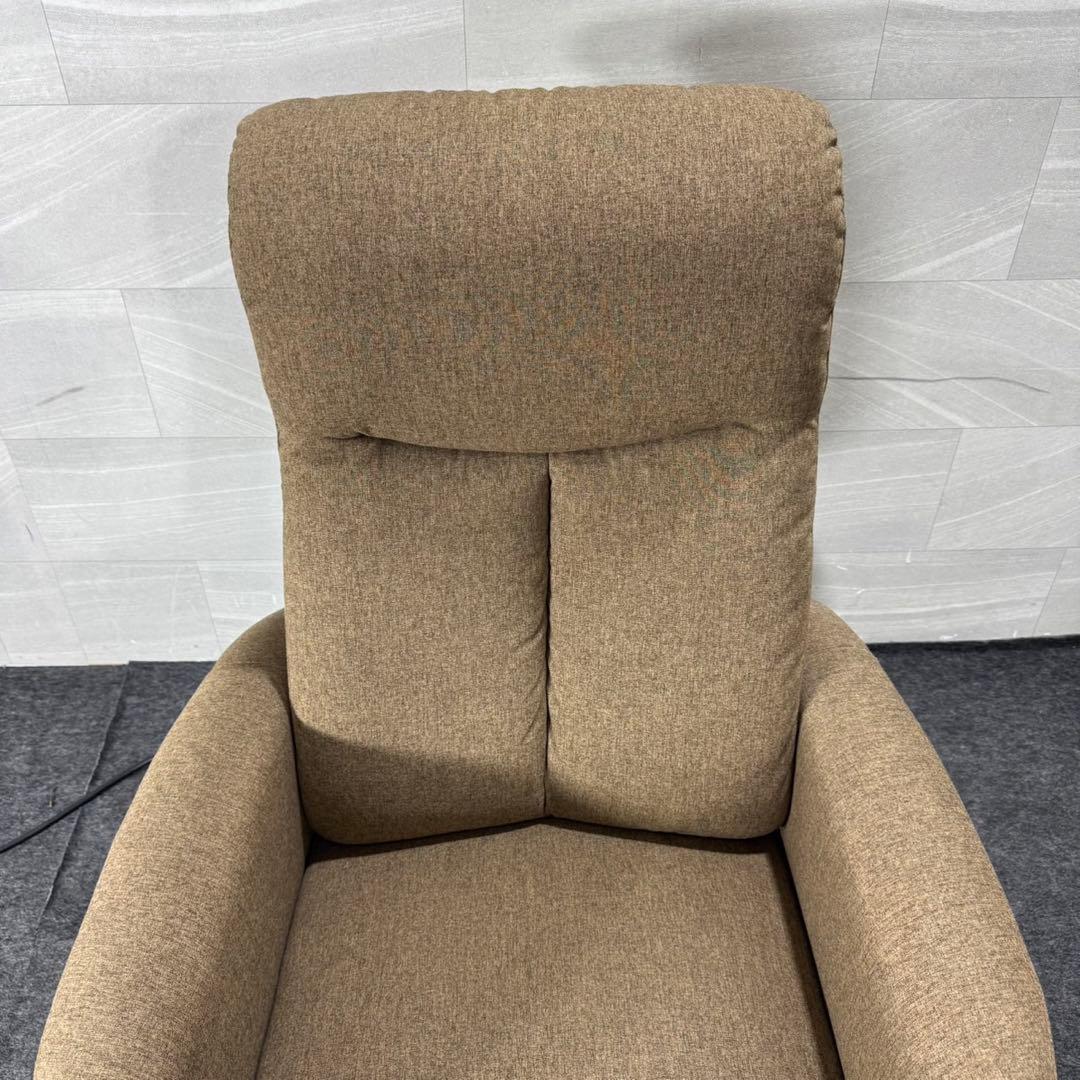 NITORI 1人掛け電動リクライニングチェア 布張り コンフェ d5079