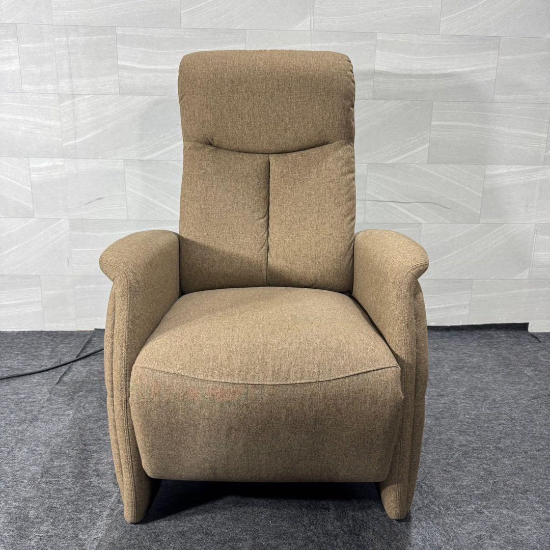 NITORI 1人掛け電動リクライニングチェア 布張り コンフェ d5079