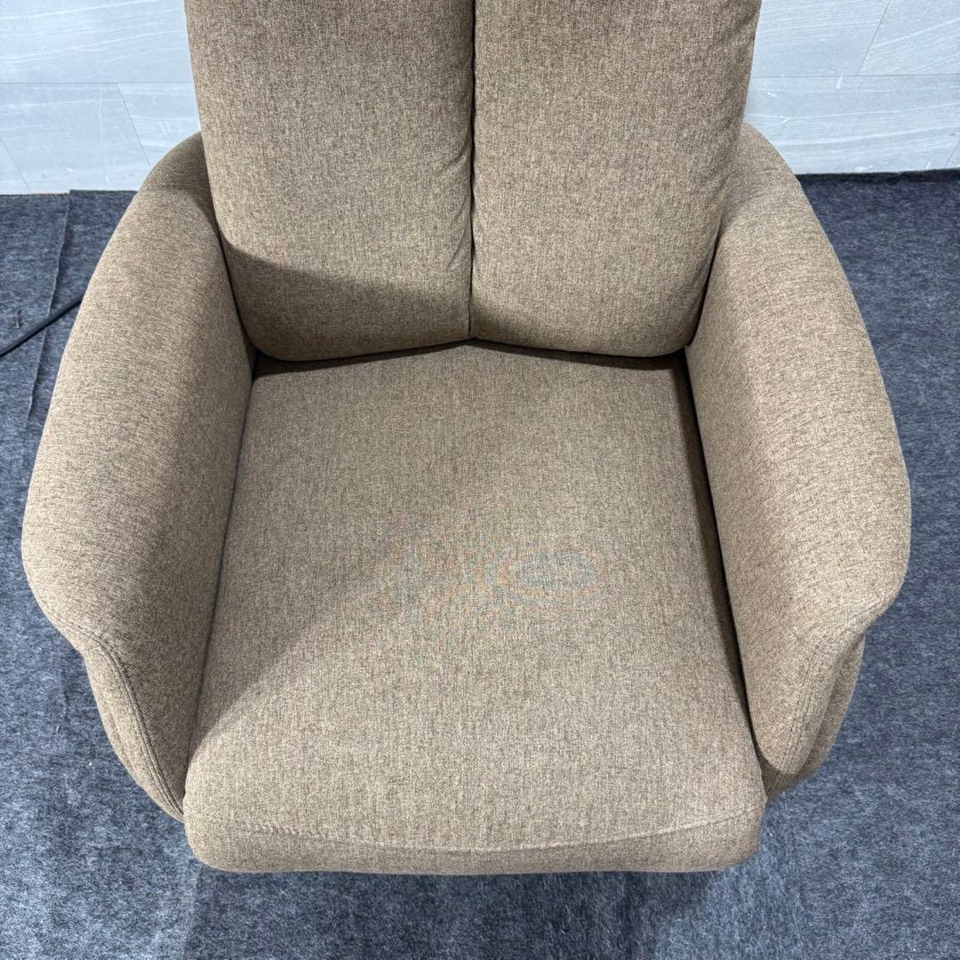 NITORI 1人掛け電動リクライニングチェア 布張り コンフェ d5079