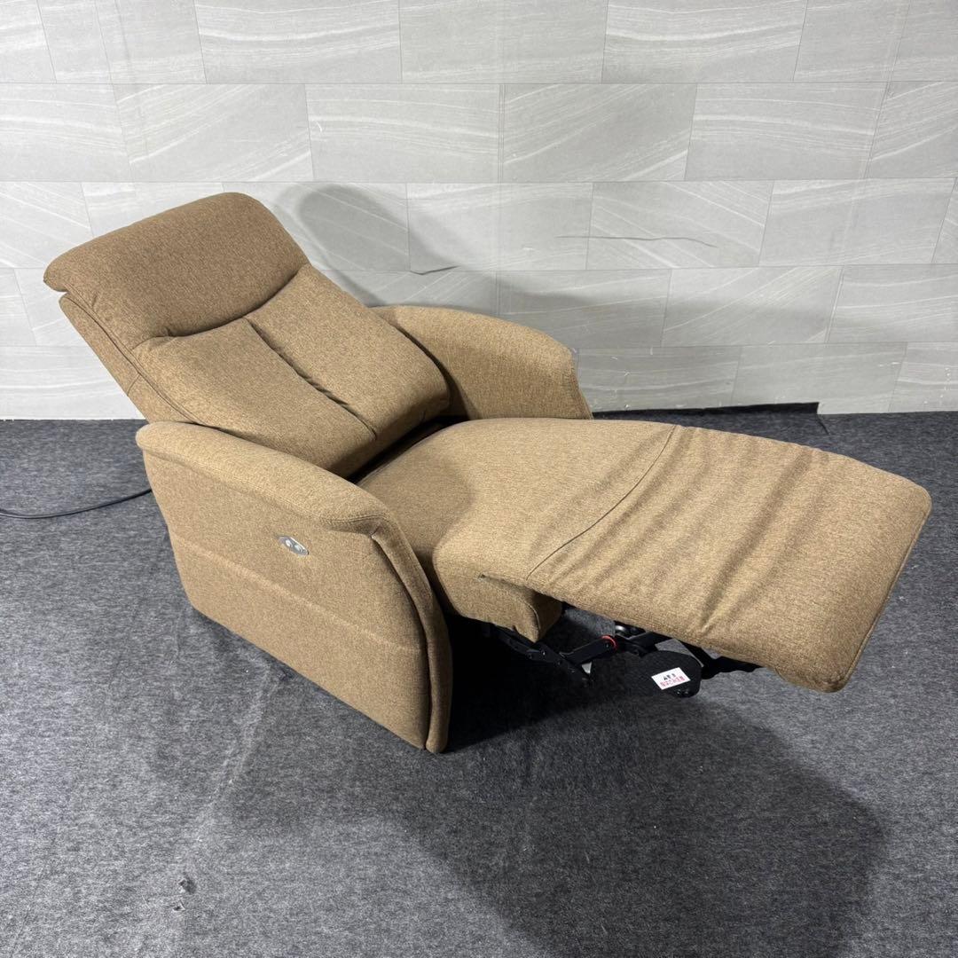 NITORI 1人掛け電動リクライニングチェア 布張り コンフェ d5079