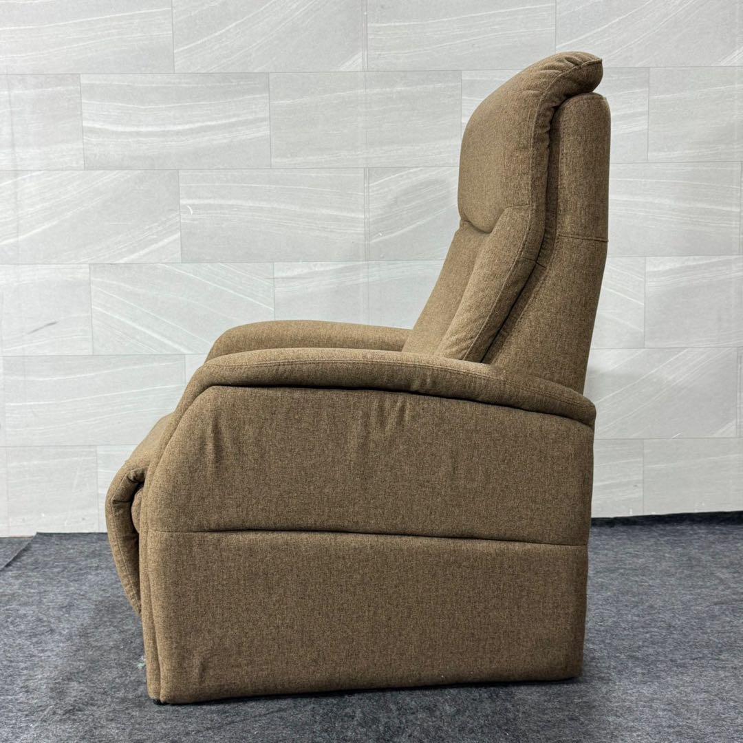 NITORI 1人掛け電動リクライニングチェア 布張り コンフェ d5079