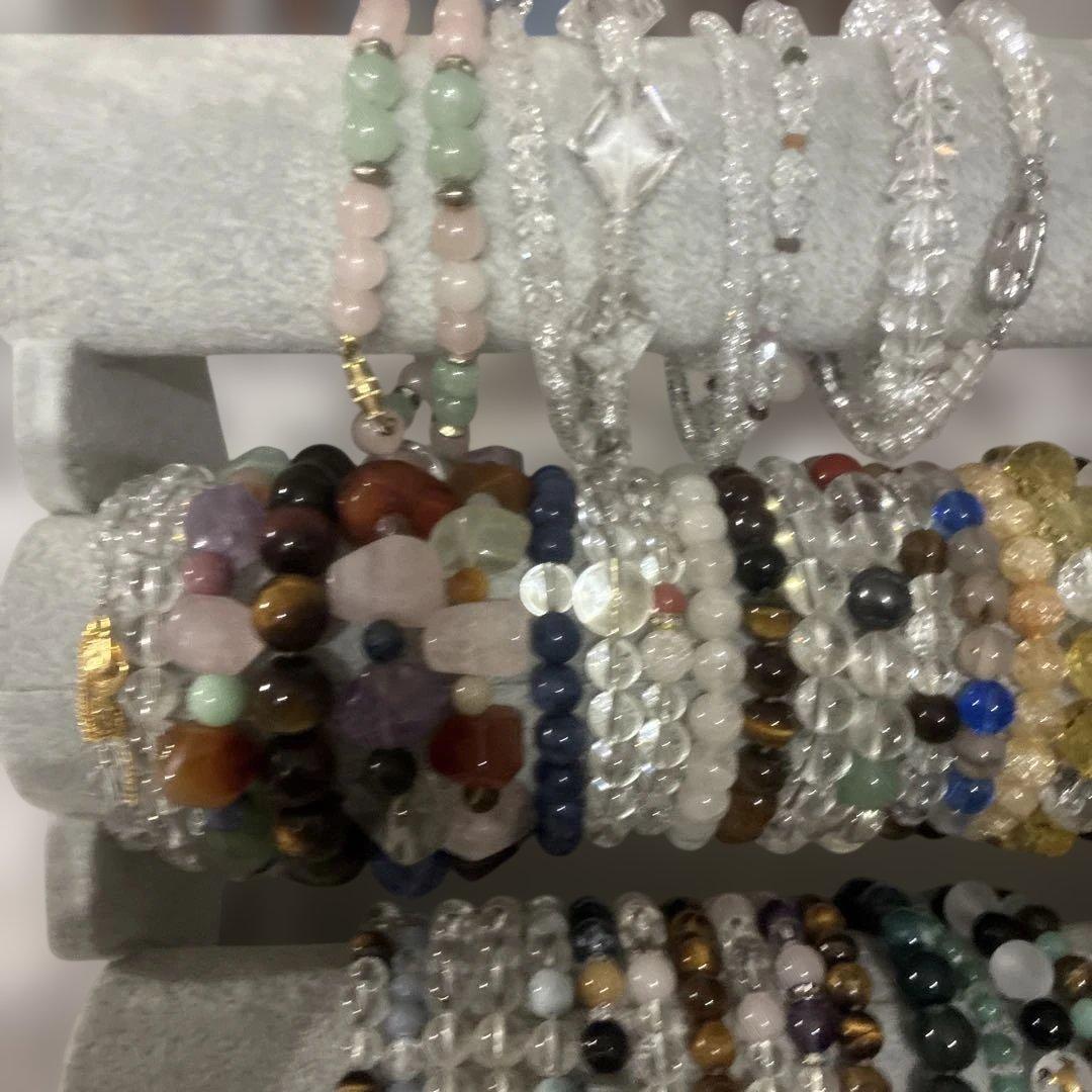 天然石ブレスレット　ネックレス