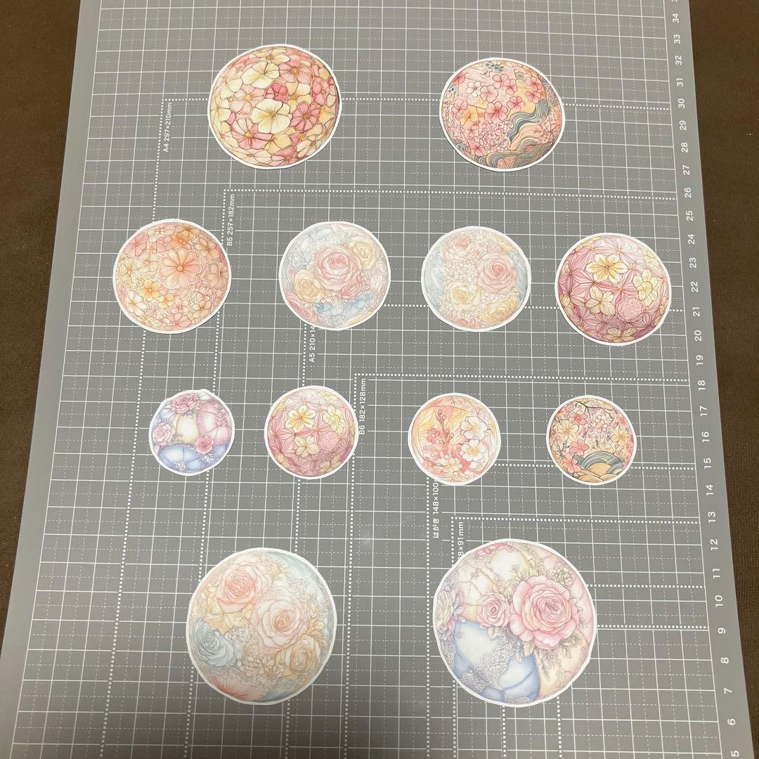 《カット済み》ゆめかわ工房様★和素材①　コラージュ素材