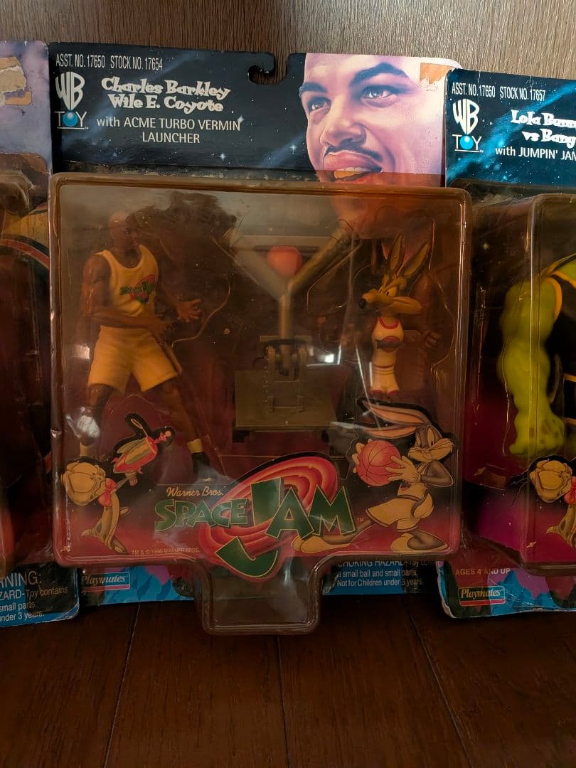 未開封】1996年当時物 スペース・ジャム フィギュア 4点セット