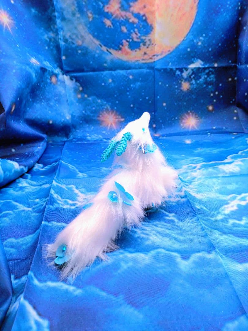 小さめな妖精龍　アートドール ドラゴン 幻獣 ハンドメイドぬいぐるみ