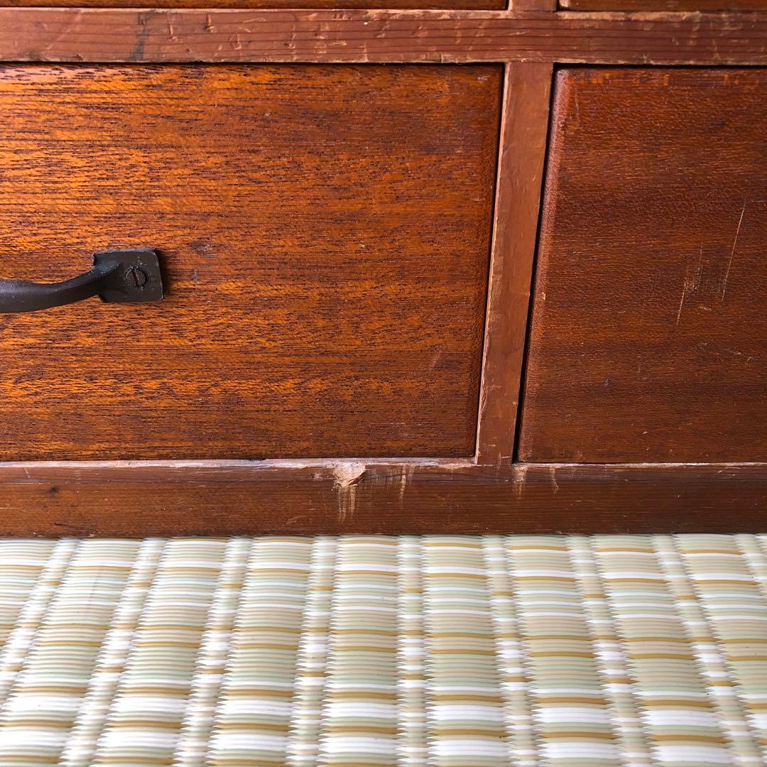 小物入れ　引き出し　収納棚　ヴィンテージ　昭和レトロ　オーダー家具