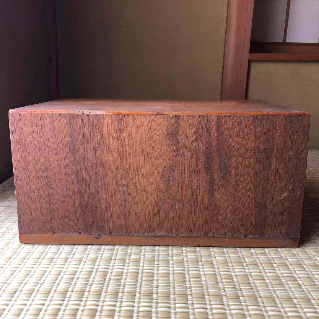 小物入れ　引き出し　収納棚　ヴィンテージ　昭和レトロ　オーダー家具