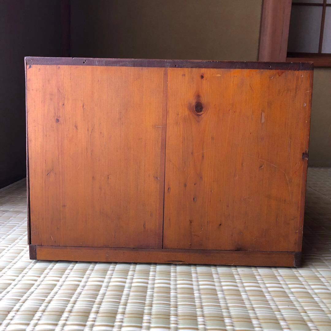 小物入れ　引き出し　収納棚　ヴィンテージ　昭和レトロ　オーダー家具