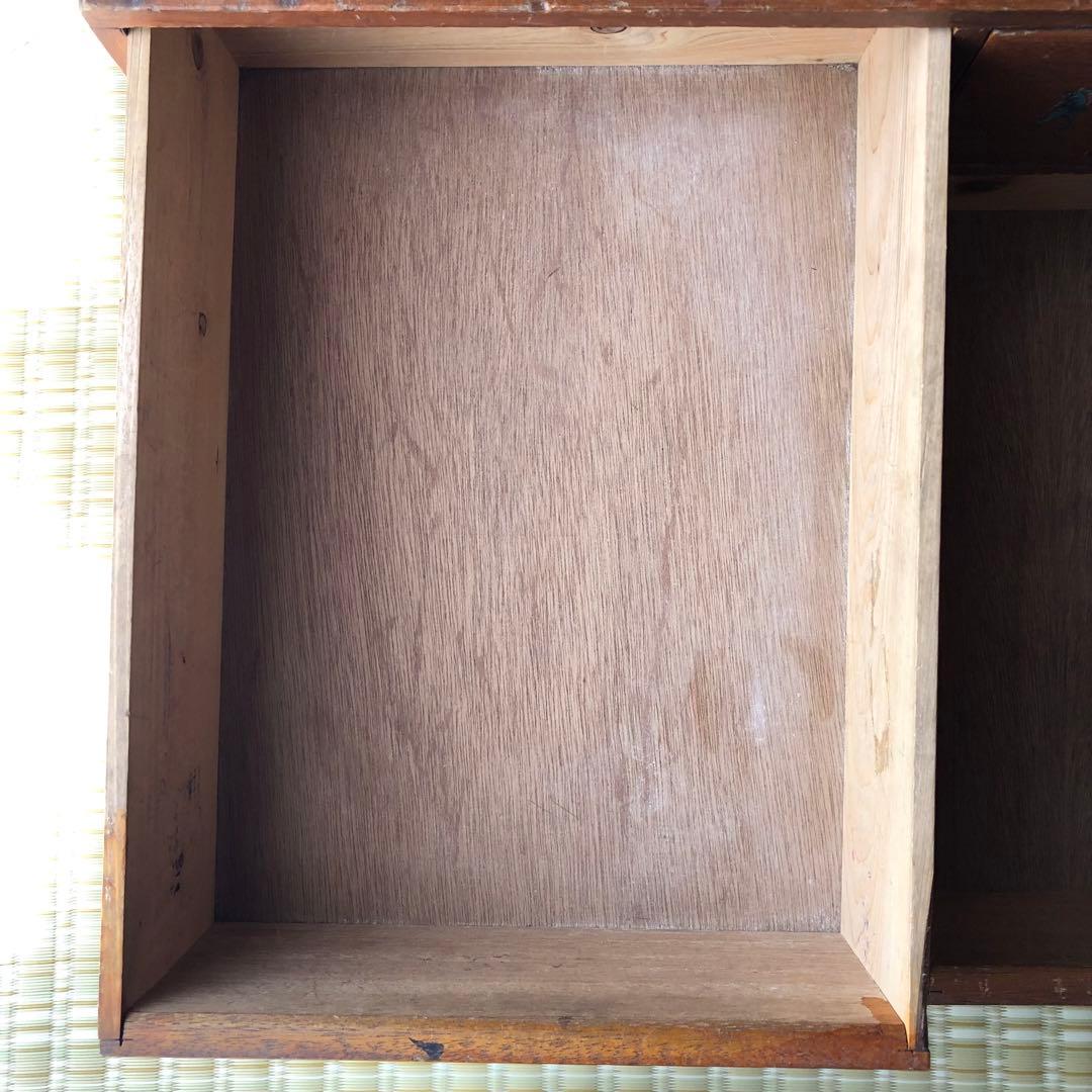 小物入れ　引き出し　収納棚　ヴィンテージ　昭和レトロ　オーダー家具