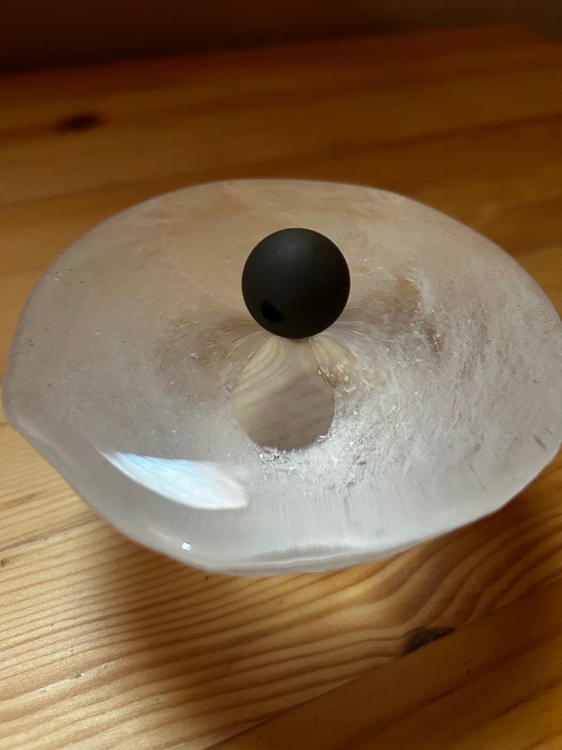 荒川尚也　ガラスの池　香立て付き