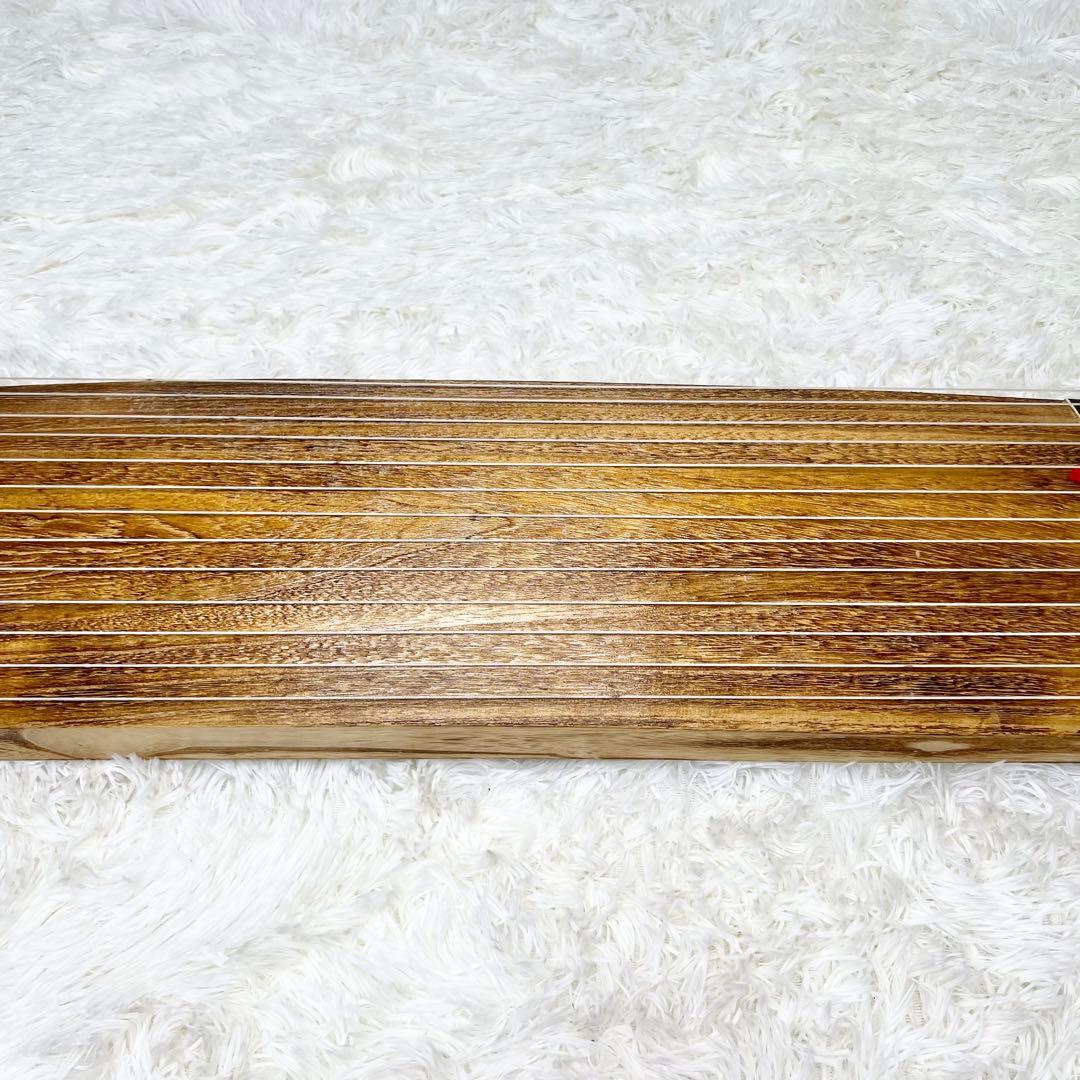 【送料無料 入手困難】 だれでも弾ける 高級三尺琴 弾龍