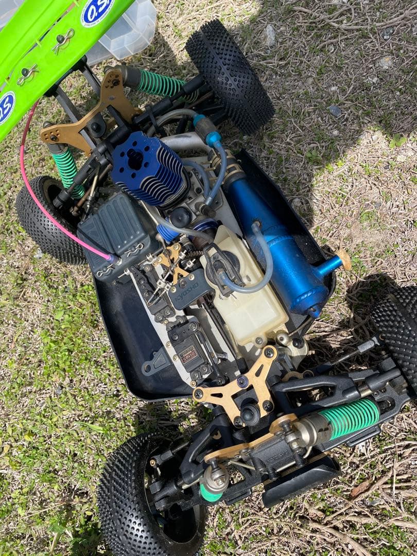 【中古品】京商　エンジンラカーセット