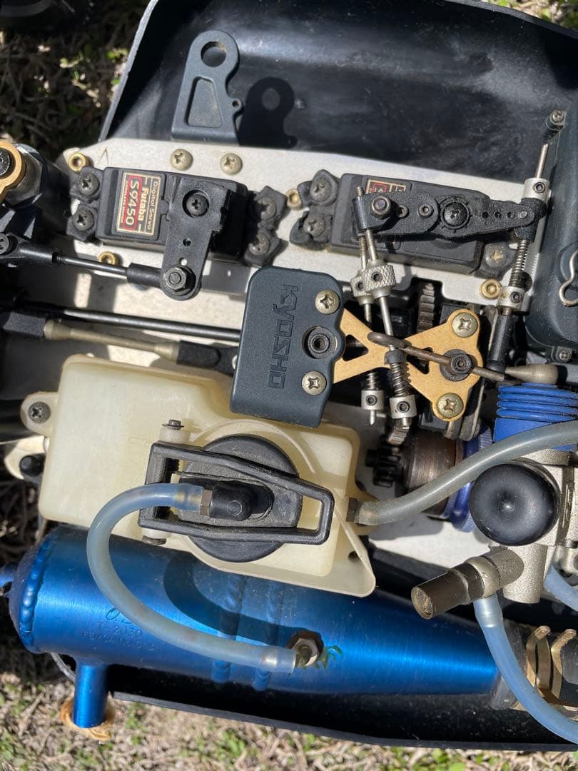 【中古品】京商　エンジンラカーセット