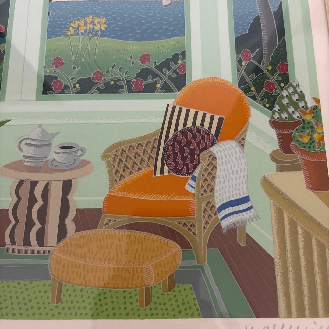 トーマス・マックナイト シルクスクリーン直筆入 本日出品終了。最終値下げ