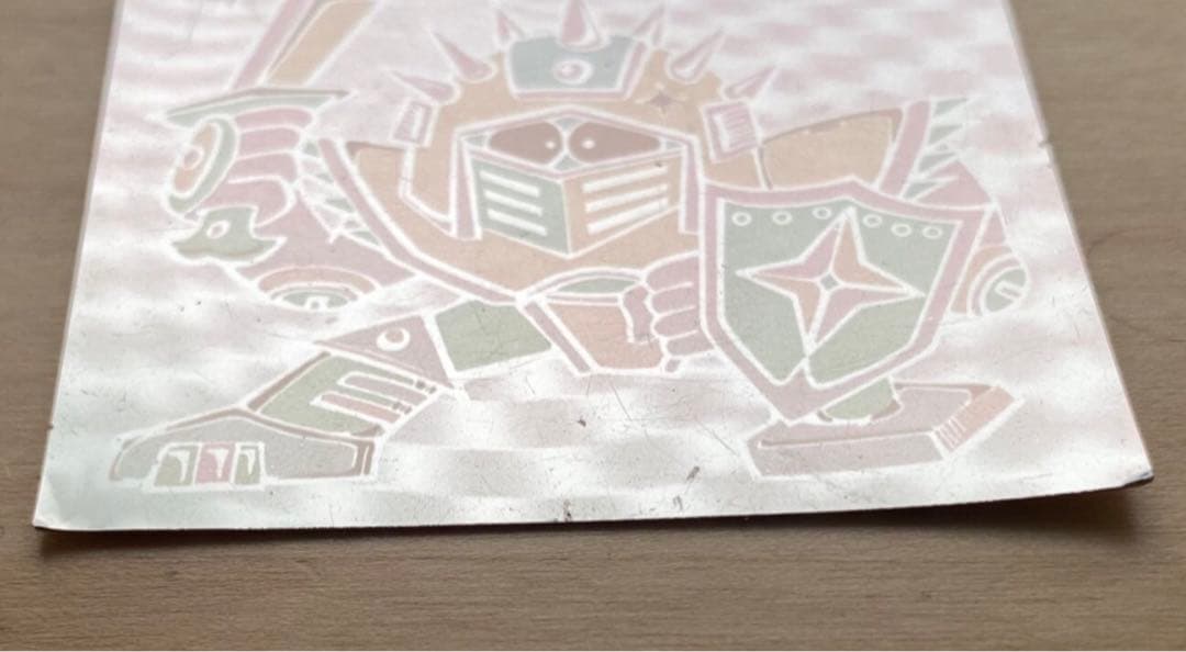 当時物】シスコ ギャラックスVSディモネス ゴールディ マイナーシール