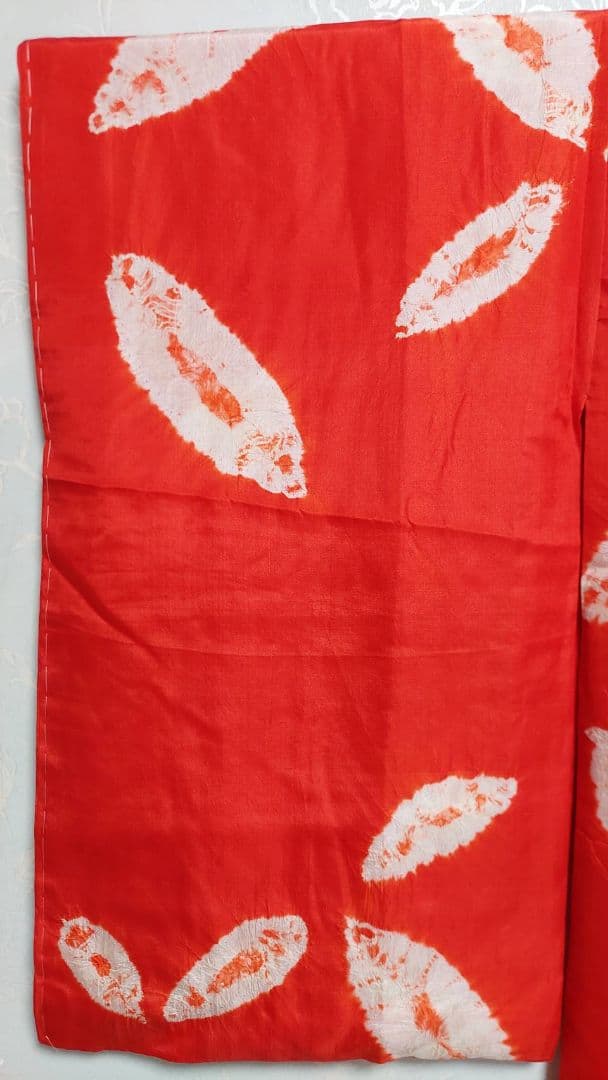 NA168アンティーク子供着物長襦袢ジュニアサイズ綺麗着丈123センチ裄丈63