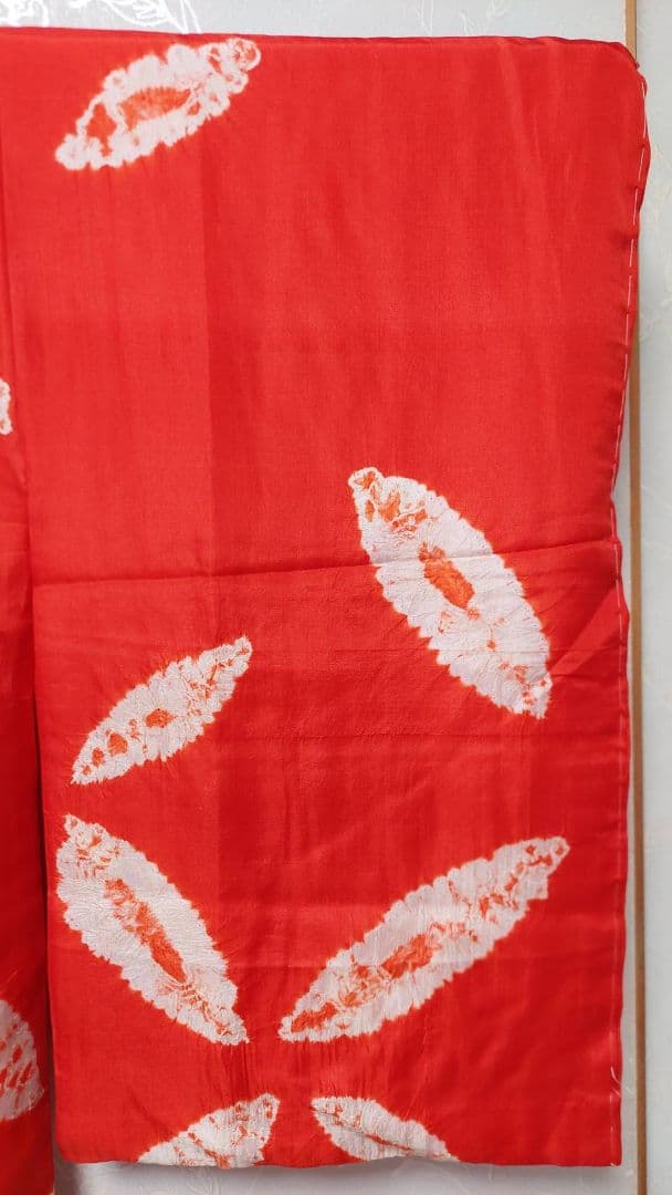 NA168アンティーク子供着物長襦袢ジュニアサイズ綺麗着丈123センチ裄丈63