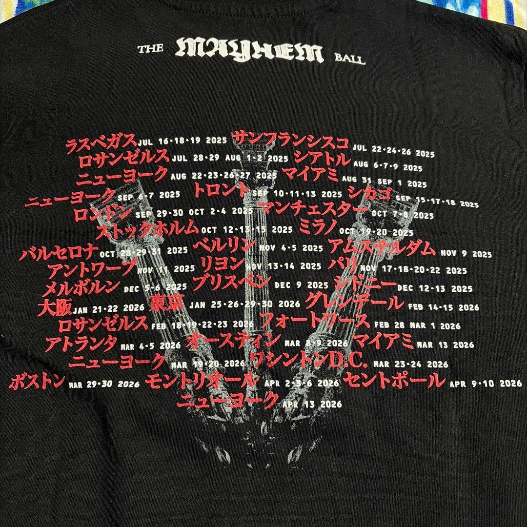 踊るか死ぬかS LADY GAGA MAYHEM BALL Tシャツ日本限定 - メルカリ