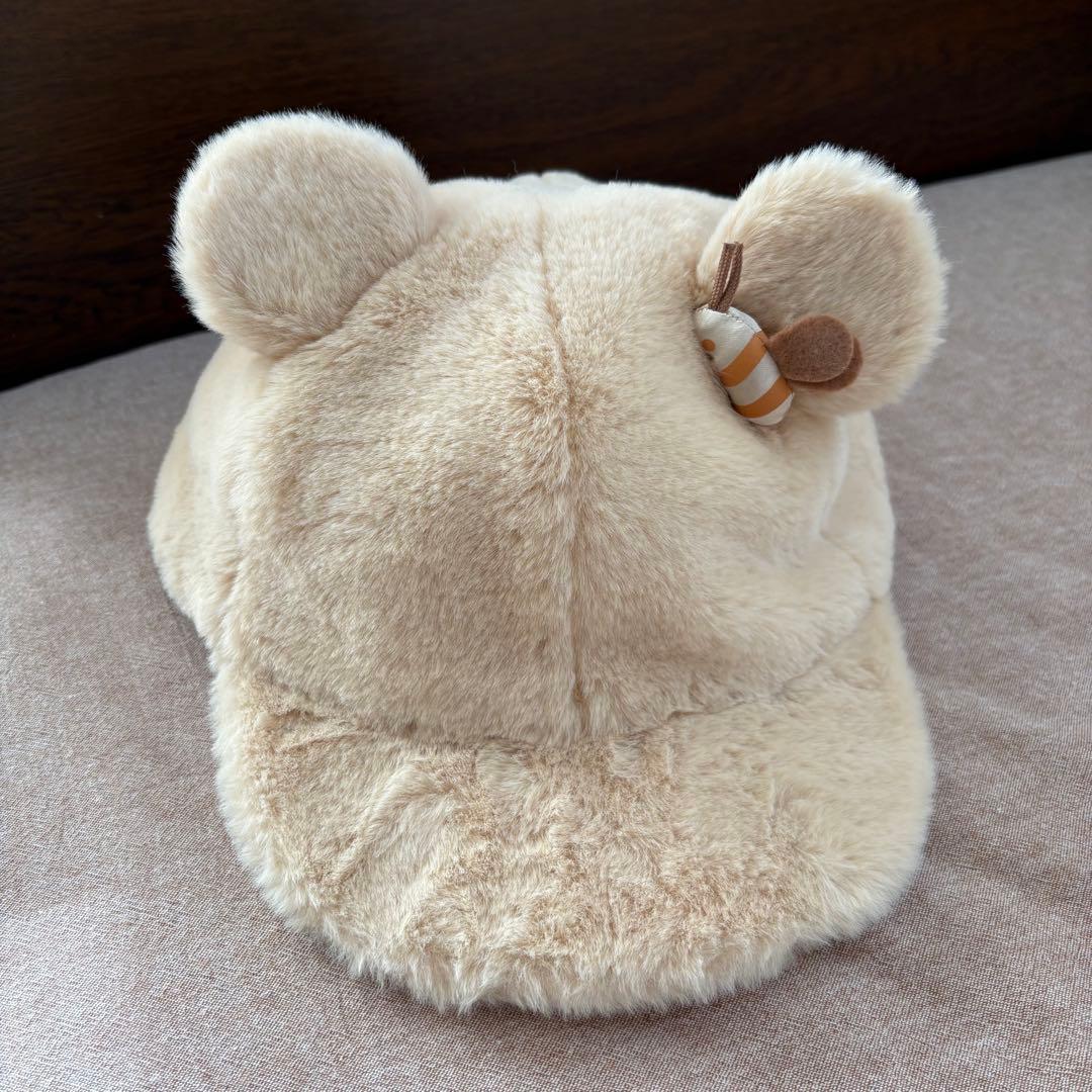 東京ディズニーリゾート プーさん ファー キャップ 58cm 公式グッズ