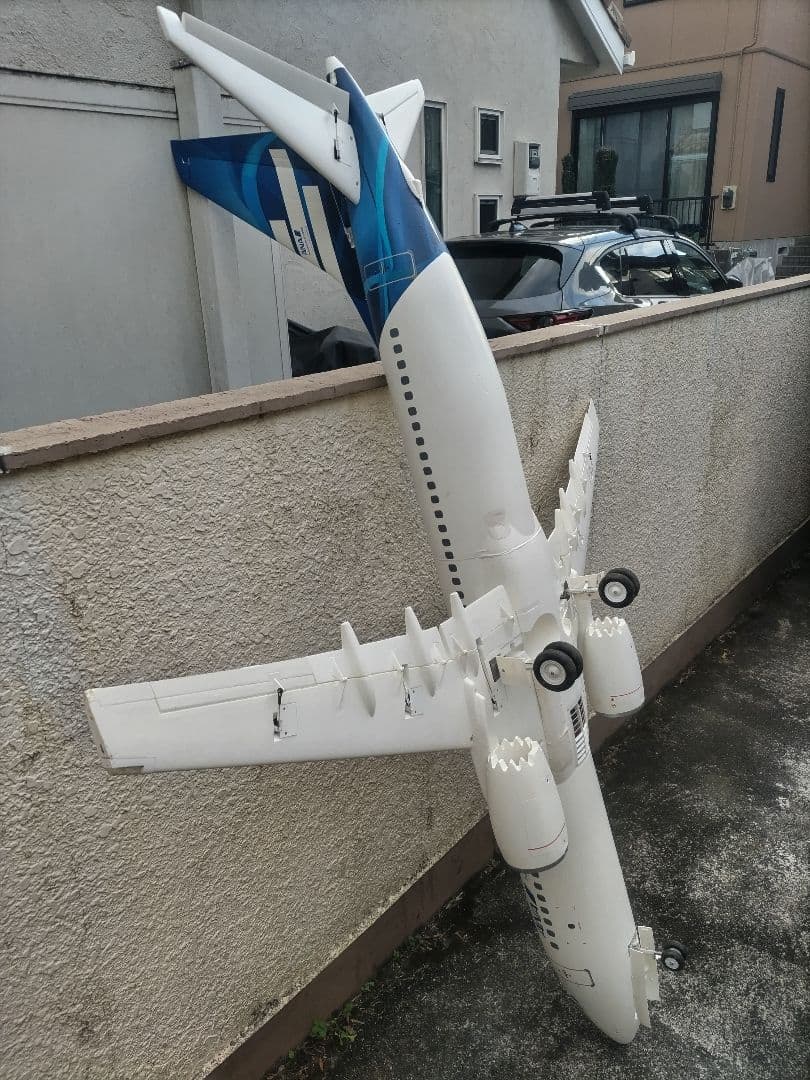 手渡し限定！大型電動ラジコン旅客機　ボーイングタイプ　リポバッテリー付き