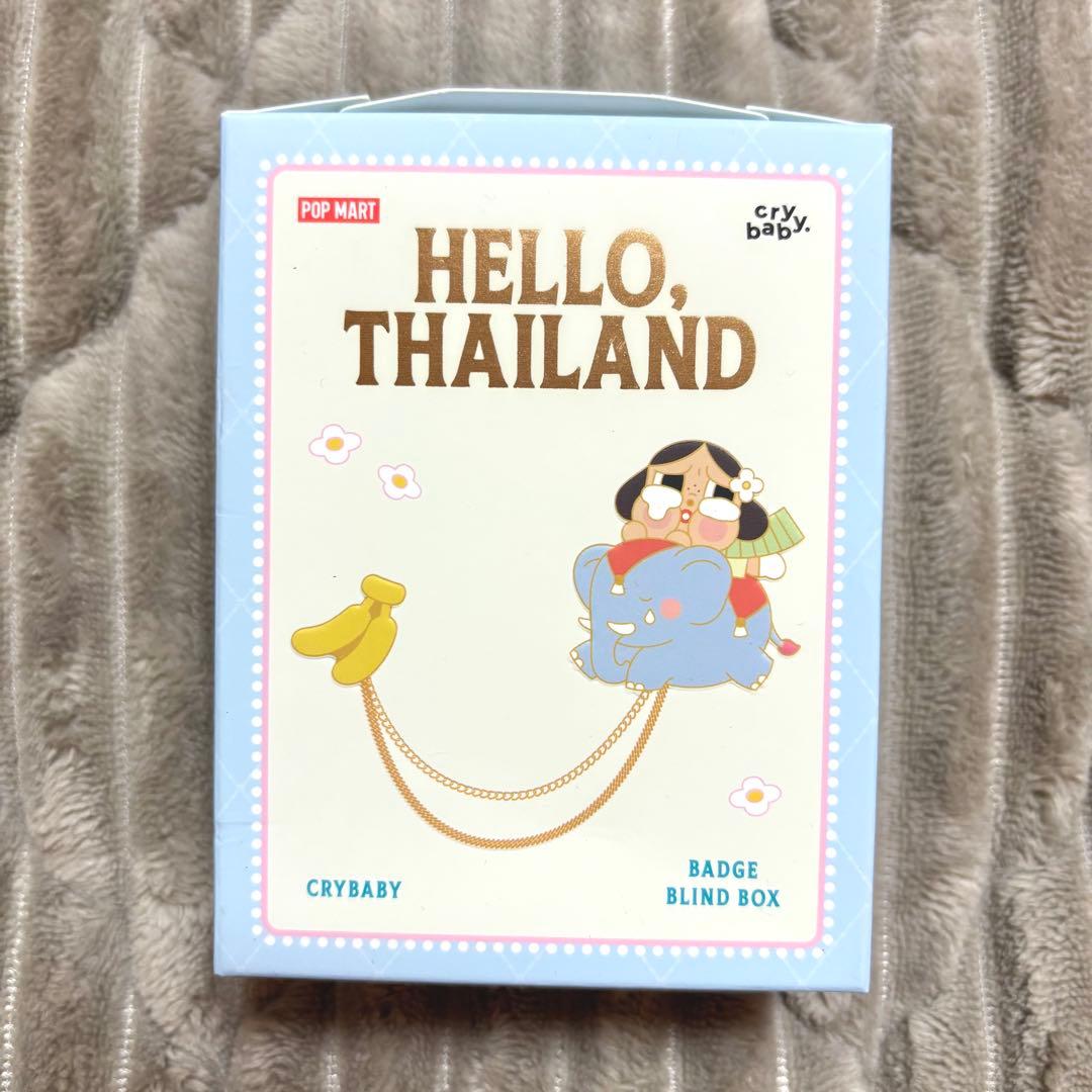 タイ限定 crybaby HELLO THAILAND POP MART - メルカリ