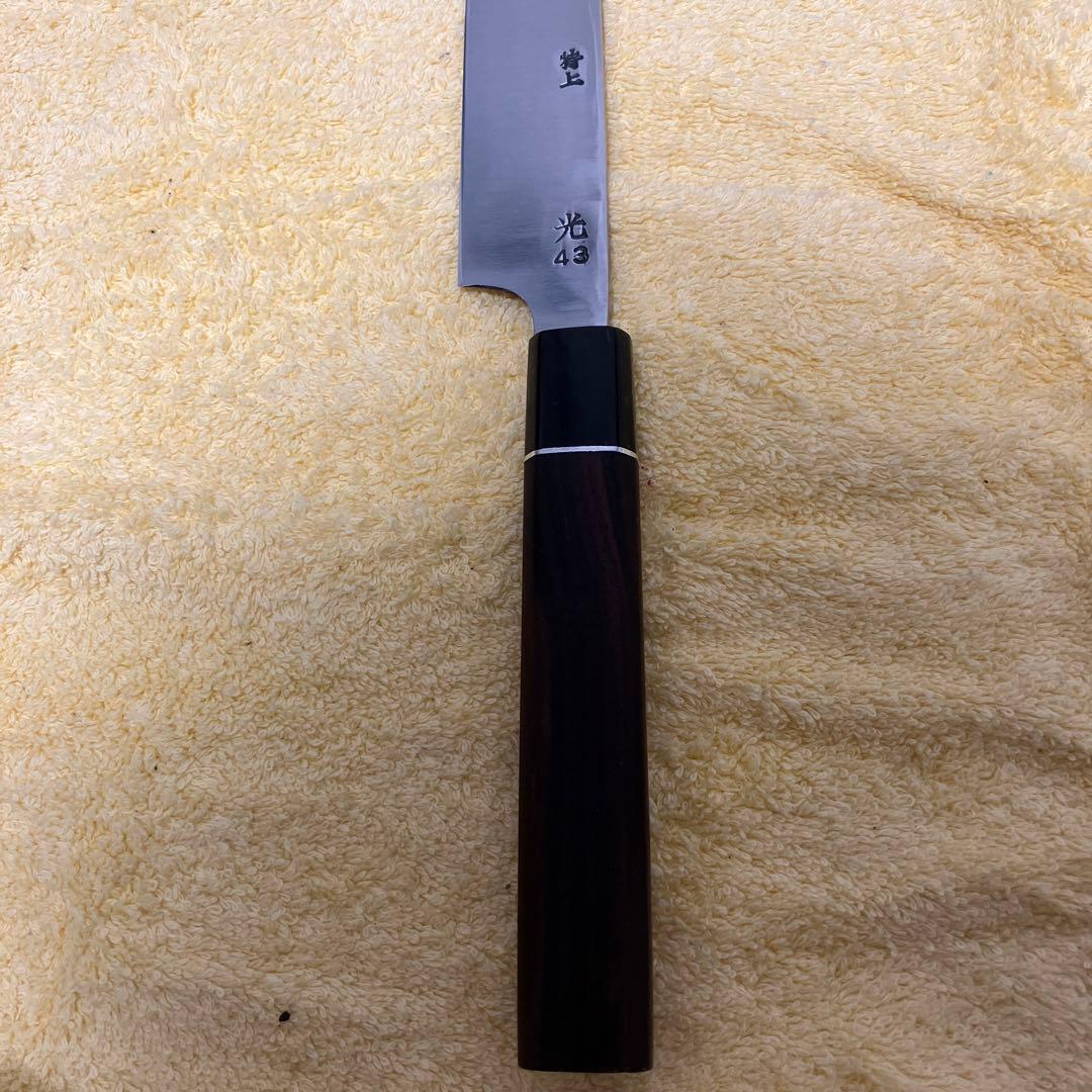 ⑨【コレクターズアイテム】東源正久　オリジナル鋼特上光　本焼　全鋼　尺寸柳刃包丁