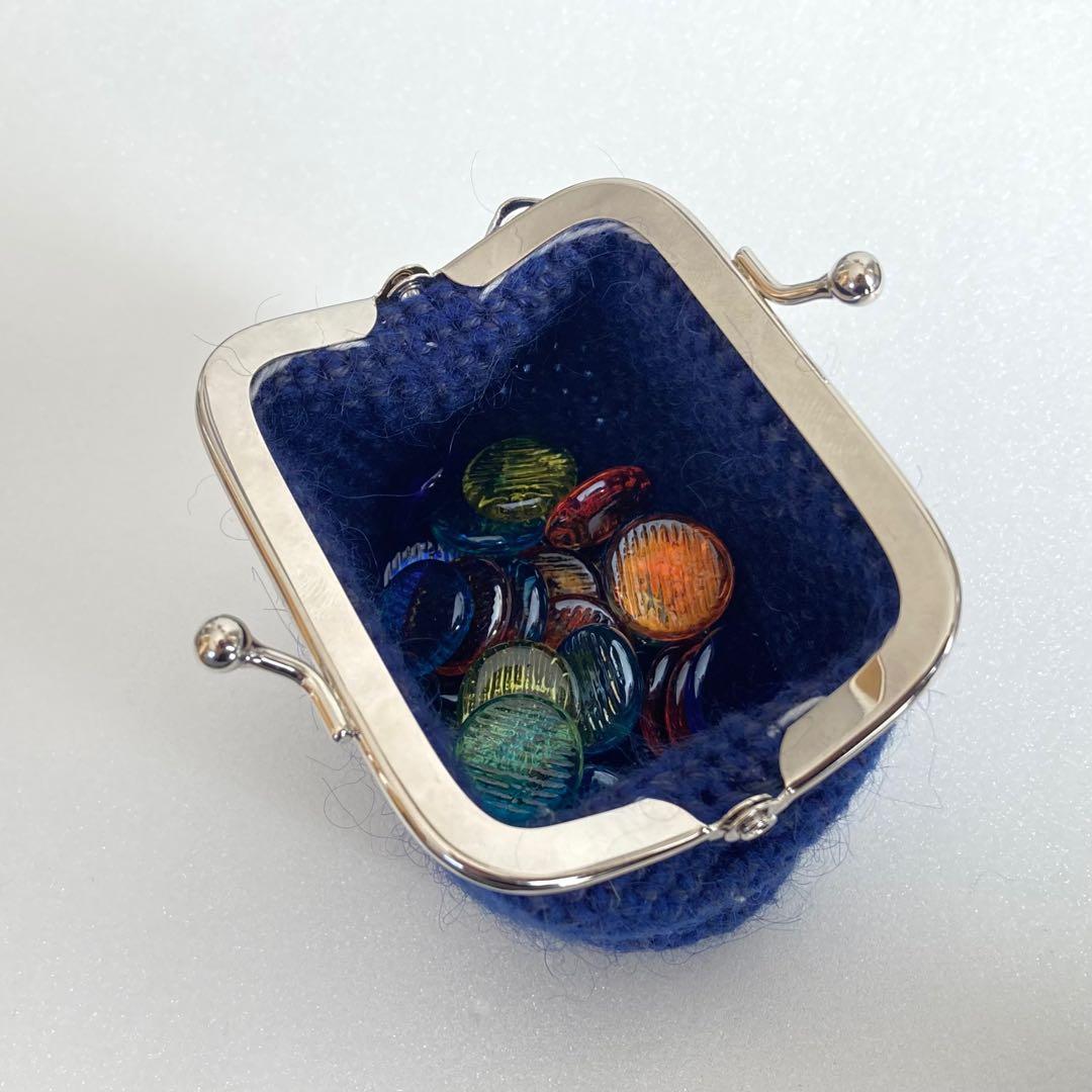 F-③ころんと手になじむスクエアがま口 (ラスト1点)