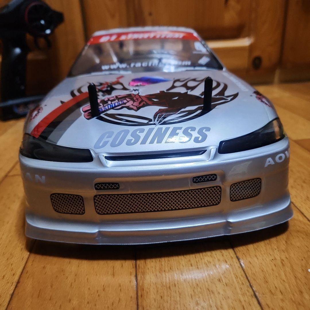タミヤ ドリフト ラジコン フルセット TA04 シルビア ボディ tt02