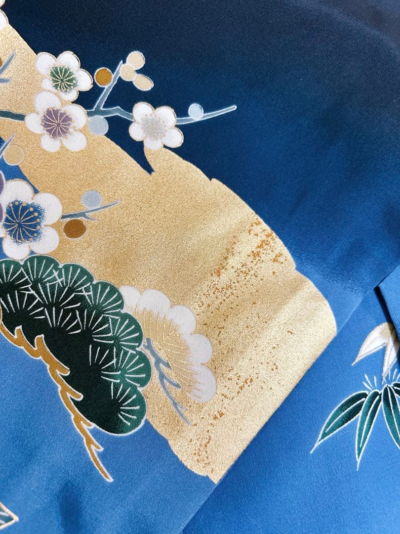 総絞り被布セット♡七五三　3歳　男の子　一式　鷹　黒系　正絹