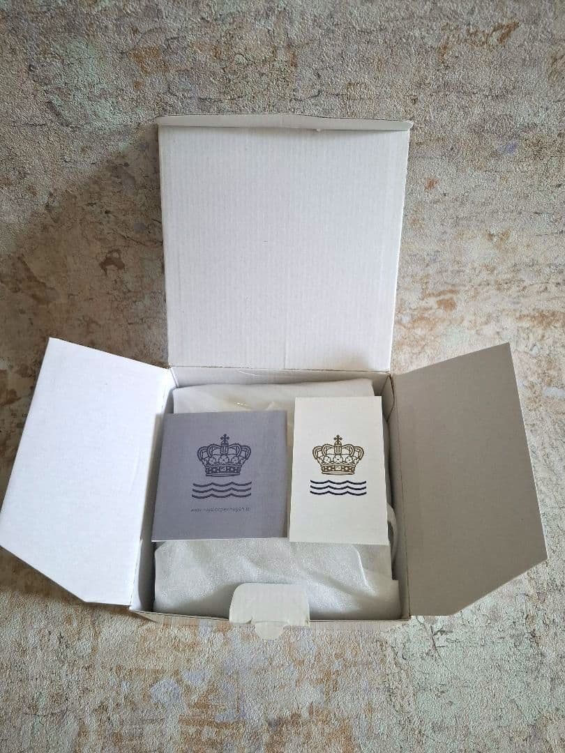 【未使用品】①ロイヤルコペンハーゲン ブルーパルメッテ プレート 5枚 15cm