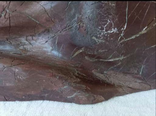 赤石　マーブル　天然石　水石　富士山　希石　赤富士　置物　1点物　約19kg