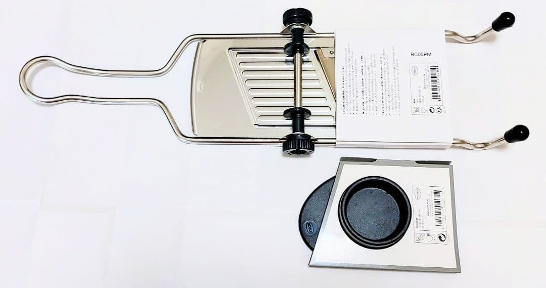 ドイツ製　ガード付き　ステンレススライサー