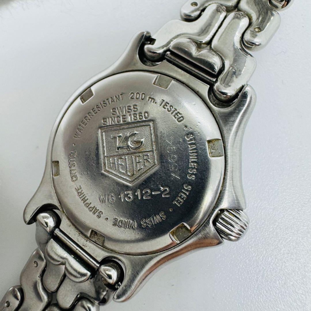 ✨TAGHEUER✨タグホイヤー✨デイト✨シルバー✨ホワイト文字盤✨腕時計✨
