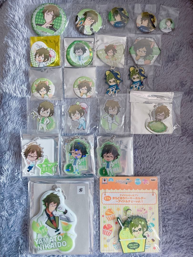 アイナナ 二階堂大和 缶バッジ アクスタ アクキー ラバスト バッジ