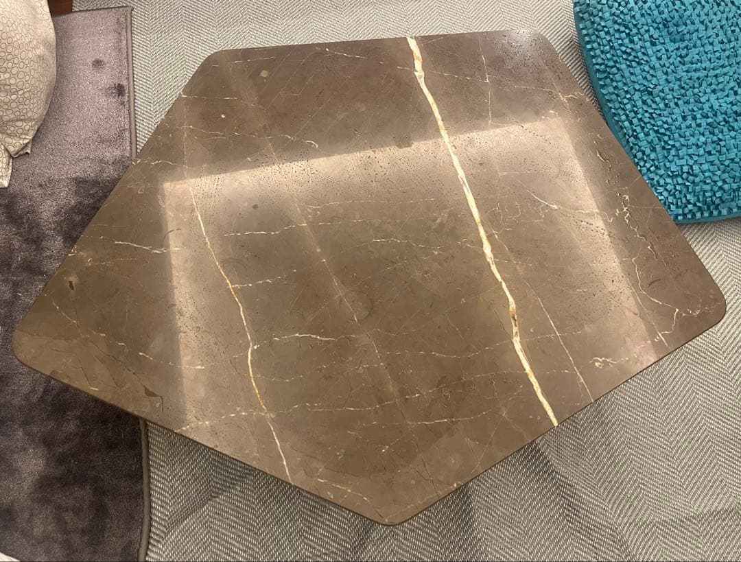 Natuzzi Chocolat センターテーブル　中古　大理石