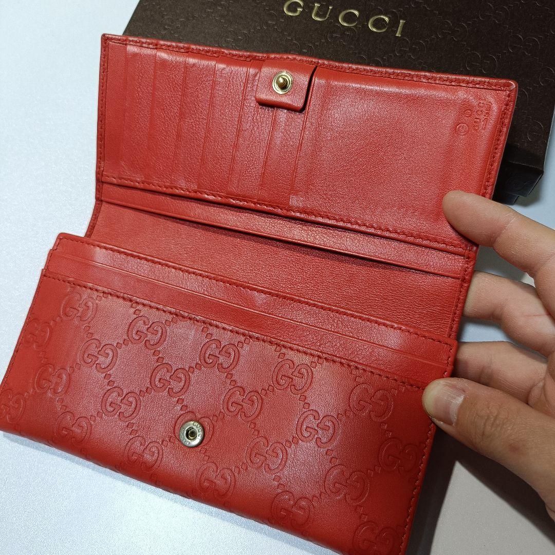 GUCCI グッチ長財布【未使用に近い】