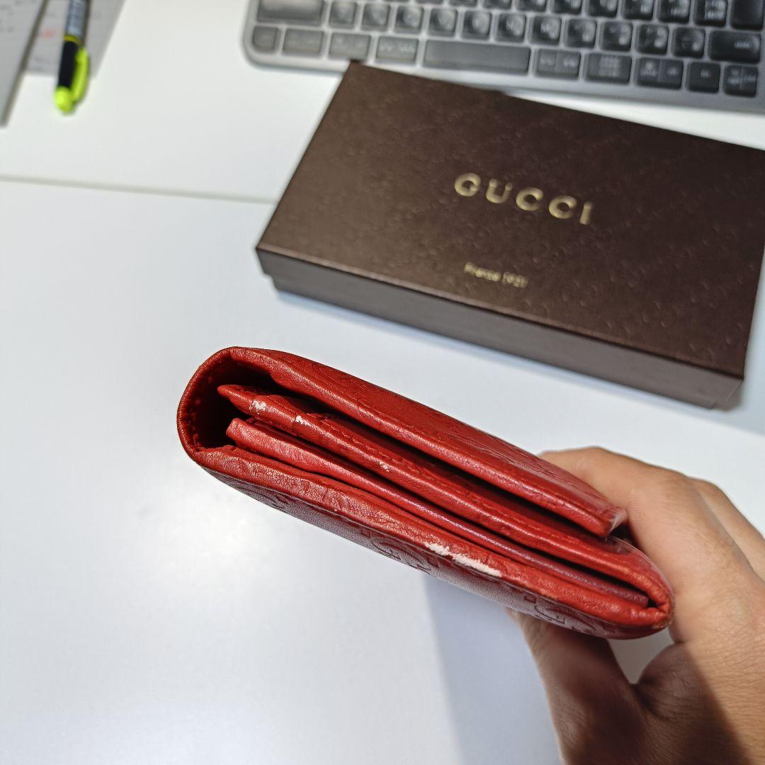 GUCCI グッチ長財布【未使用に近い】