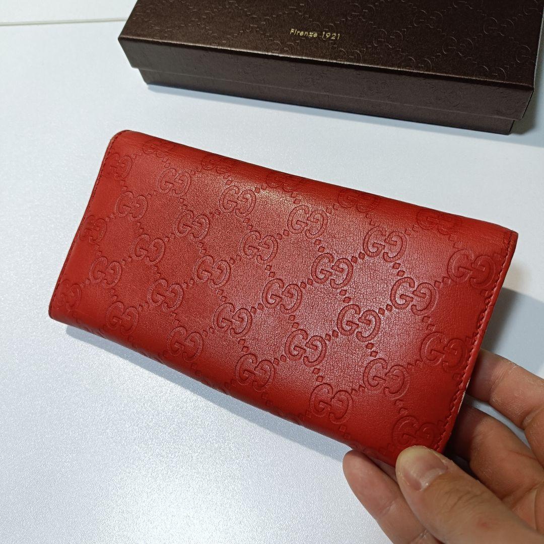 GUCCI グッチ長財布【未使用に近い】