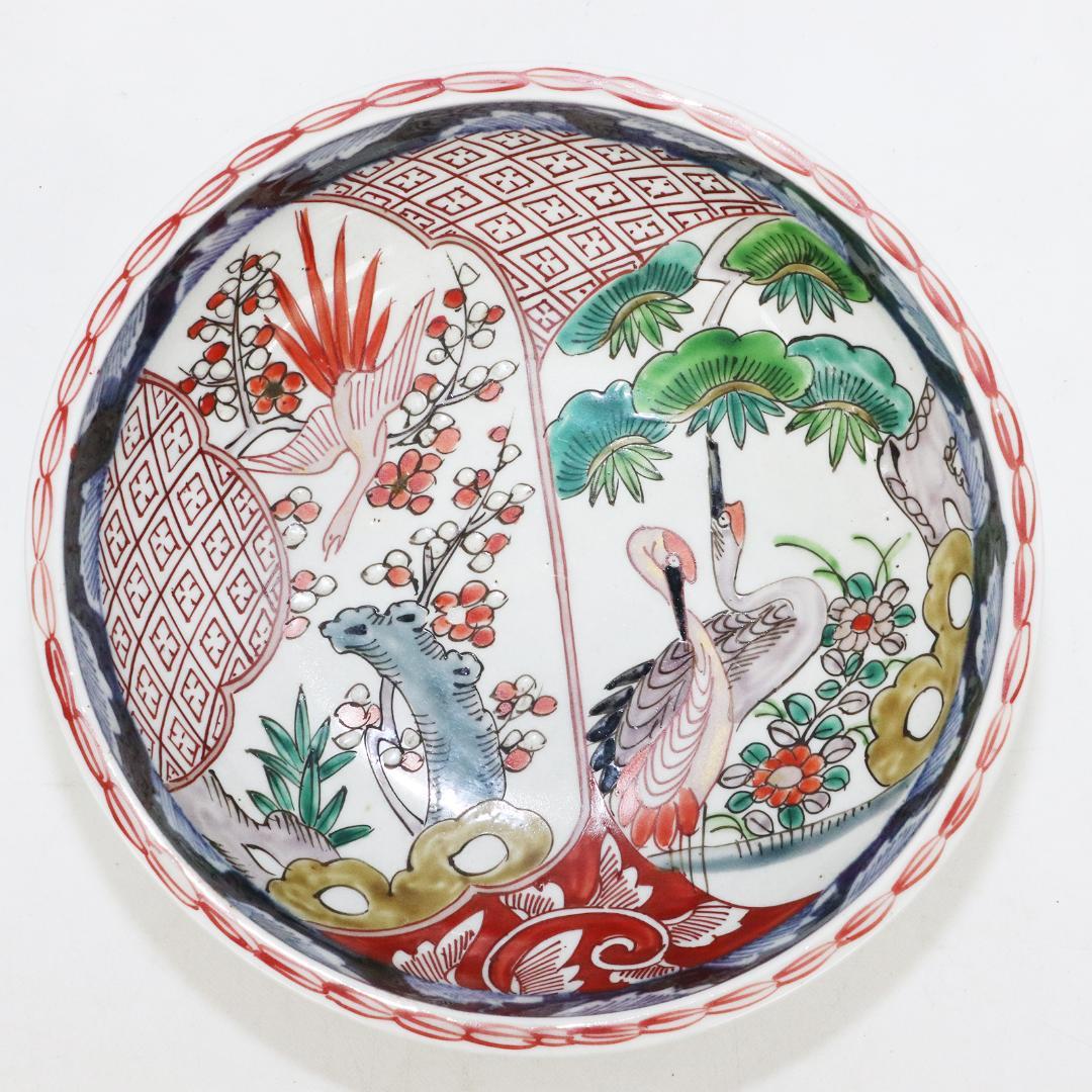 古伊万里 染付 金彩 鉢 5客セット 蛇の目高台 - メルカリ