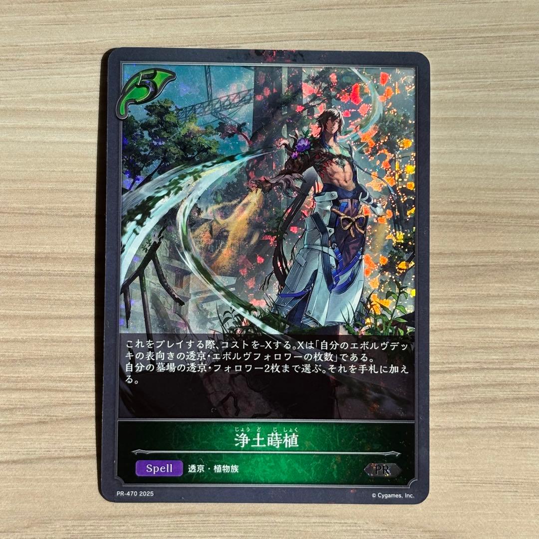 シャドウバースエボルヴ2025vol.6非売品プロモーションレアカード