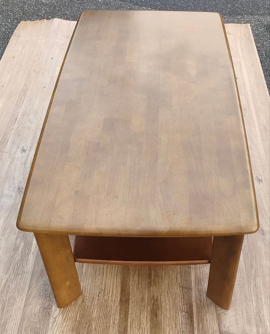 カリモク センターテーブル 下部棚付 karimoku