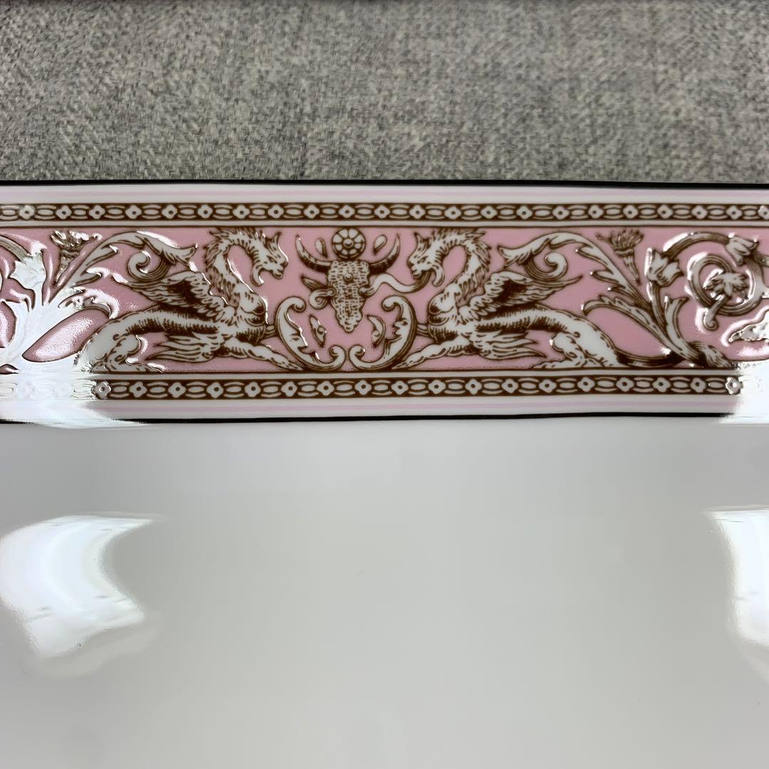 ウェッジウッド　フロレンティーン　ピンク　スクエアプレート　角皿